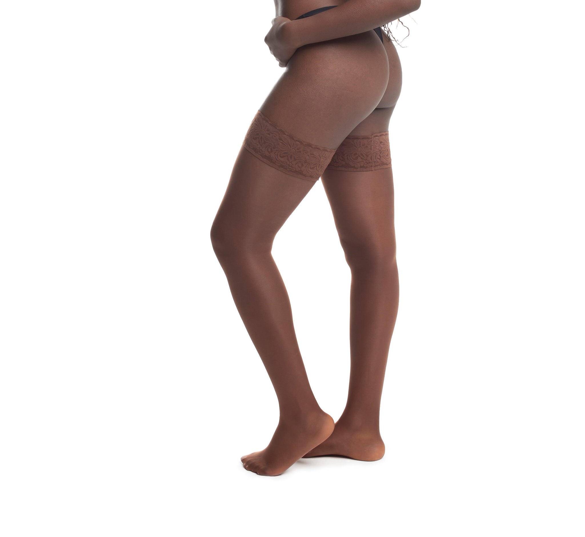 Dark Chocolate Brown Hold Ups – BrownSkinEssentials